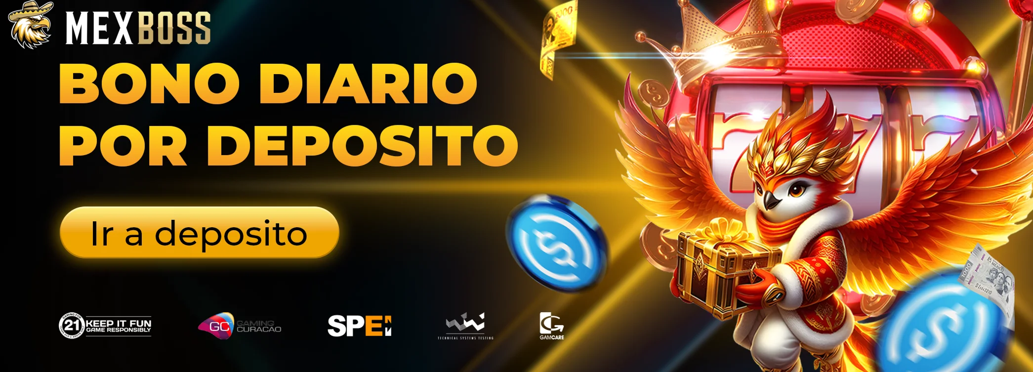 Bonos exclusivos en Mexboss Casino